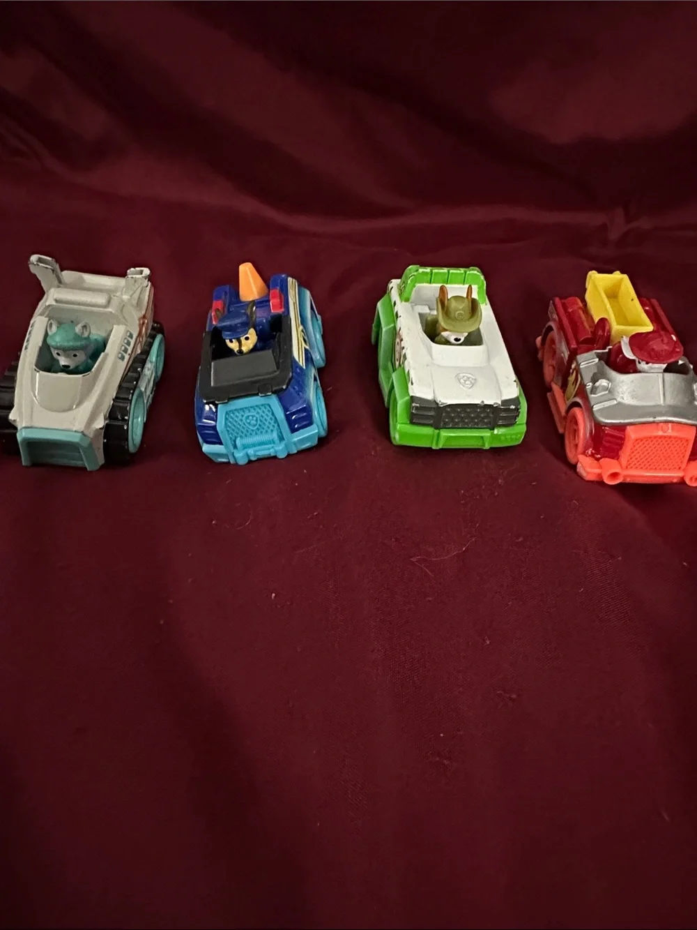 Paw Patrol 9 Count Mini Toy Vehicles